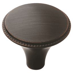 1-1/4" Atherly Round Knob, Oil-Rubbed Bronze Finish