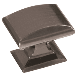 1-1/4" Candler Round Knob, Gunmetal Finish