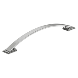 8-13/16" Candler Cabinet Pull, Polished Chrome