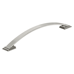 8-13/16" Candler Cabinet Pull, Satin Nickel