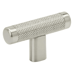 2-5/8" Bronx Cabinet T-Knob, Satin Nickel