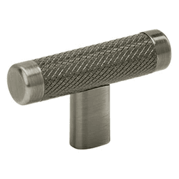 2-5/8" Bronx Cabinet T-Knob, Gunmetal