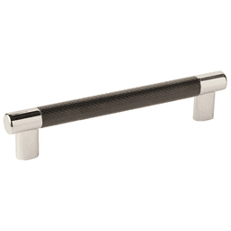 6-5/16" Esquire T-Bar Pull, Polished Nickel/Black Bronze