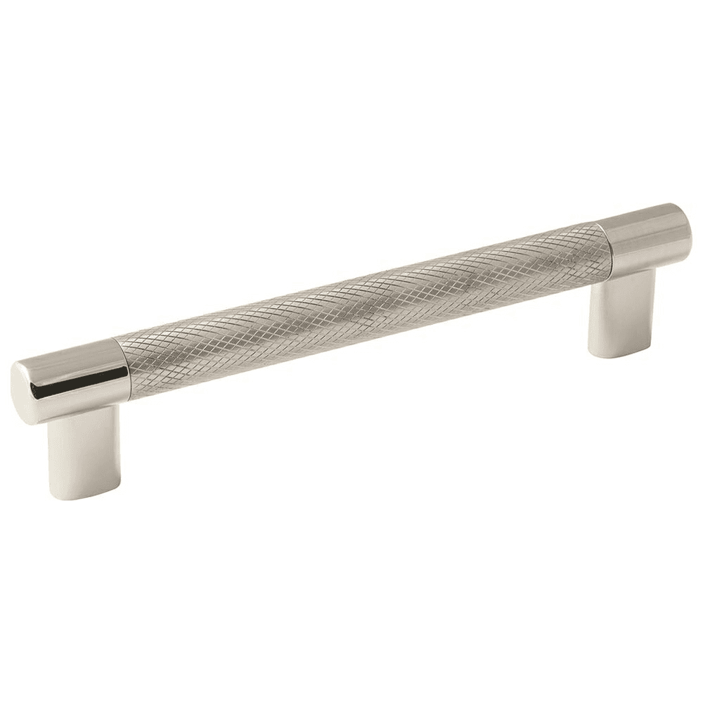 6-5/16" Esquire T-Bar Pull, Polished Nickel/Stainless Steel