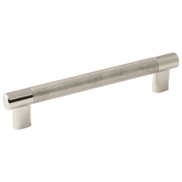6-5/16" Esquire T-Bar Pull, Polished Nickel/Stainless Steel