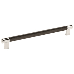 10-1/16" Esquire T-Bar Pull, Polished Nickel/Black Bronze