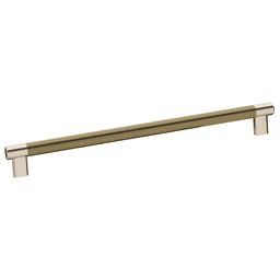 320mm Esquire T-Bar Pull, Polished Nickel/Golden Champagne