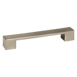 128mm Monument Bar Pull, Satin Nickel, 6-7/16" Length