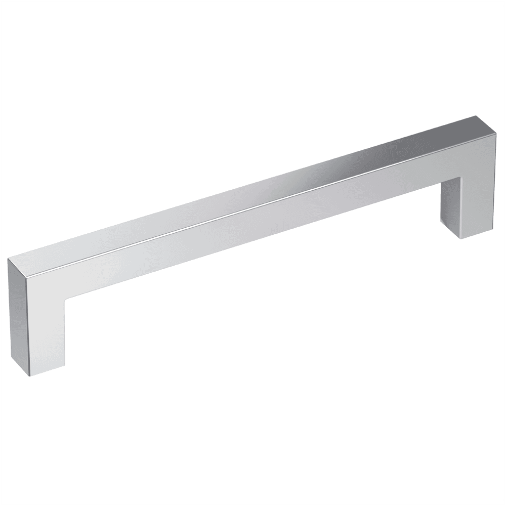 128mm Monument Bar Pull, Polished Chrome