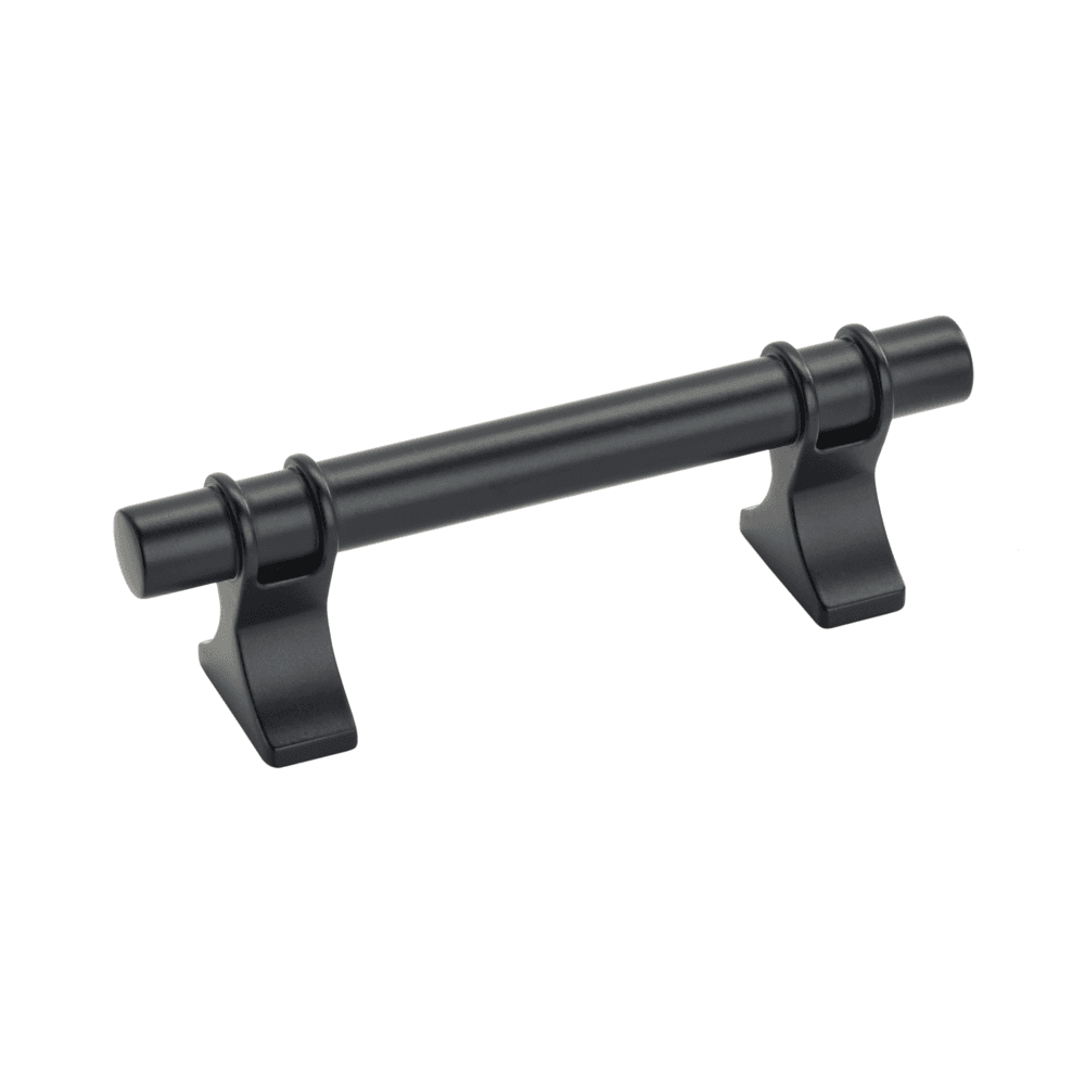 3" Davenport Pull, Matte Black