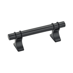 3" Davenport Pull, Matte Black