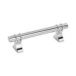 96mm Davenport Handle Pull, Polished Chrome