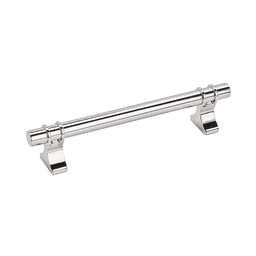 128mm Davenport Handle Pull, Polished Chrome