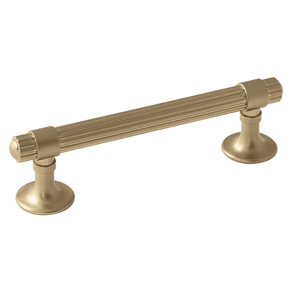 96mm Sea Grass Handle Pull, Golden Champagne