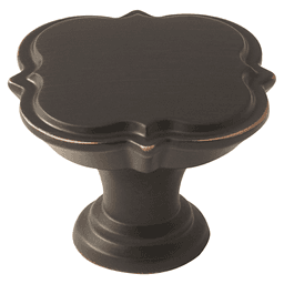 1-3/4" Grace Revitalize Square Knob, Oil-Rubbed Bronze