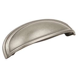 3"-4" Ashby Cup Pull, Weathered Nickel