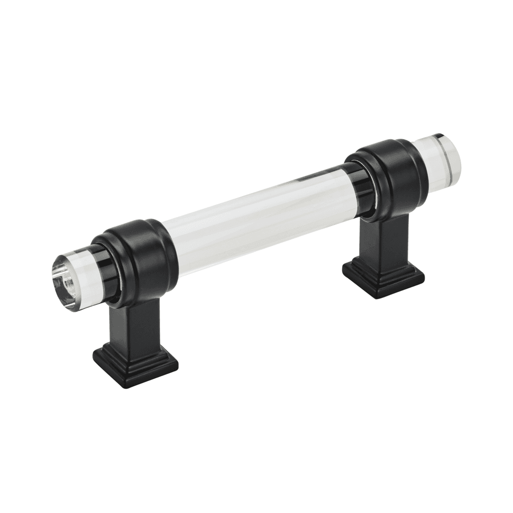 3" Glacio Pull, Clear/Black Bronze