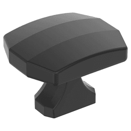 1-1/2" Bellamy Cabinet Knob, Matte Black