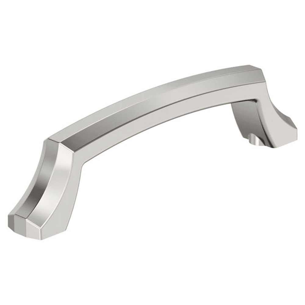 496mm Bellamy Cabinet Pull, Polished Nickel
