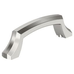 376mm Bellamy Cabinet Pull, Polished Nickel