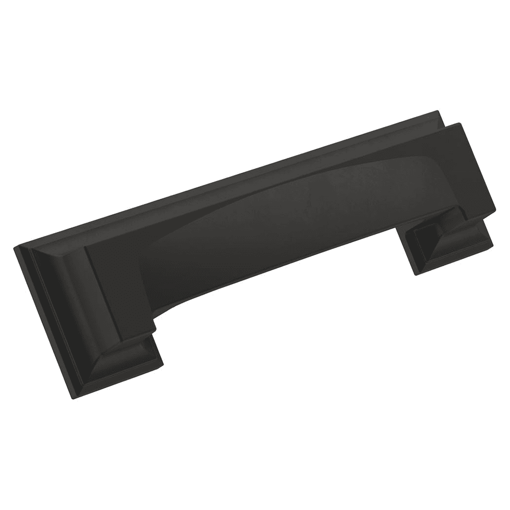 3" - 3-3/4" Appoint Cup Pull, Matte Black