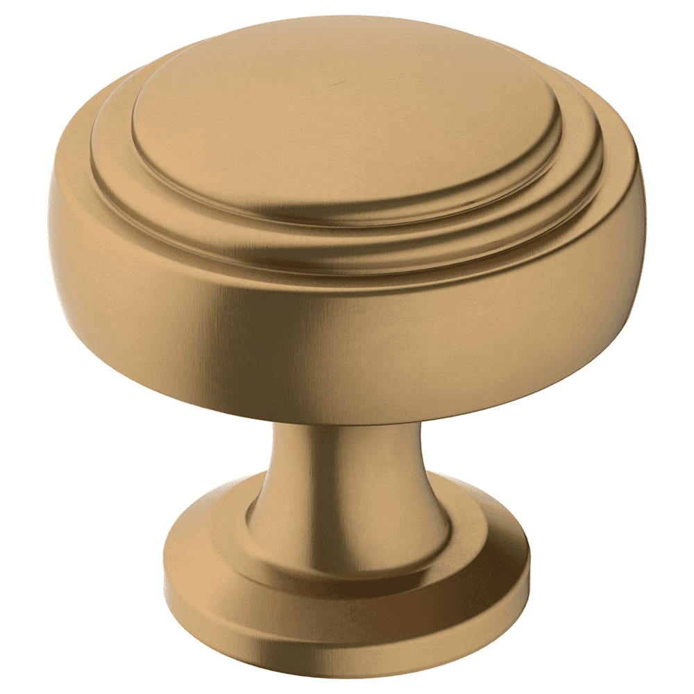 1-1/4" Winsome Mushroom Knob, Champagne Bronze Finish