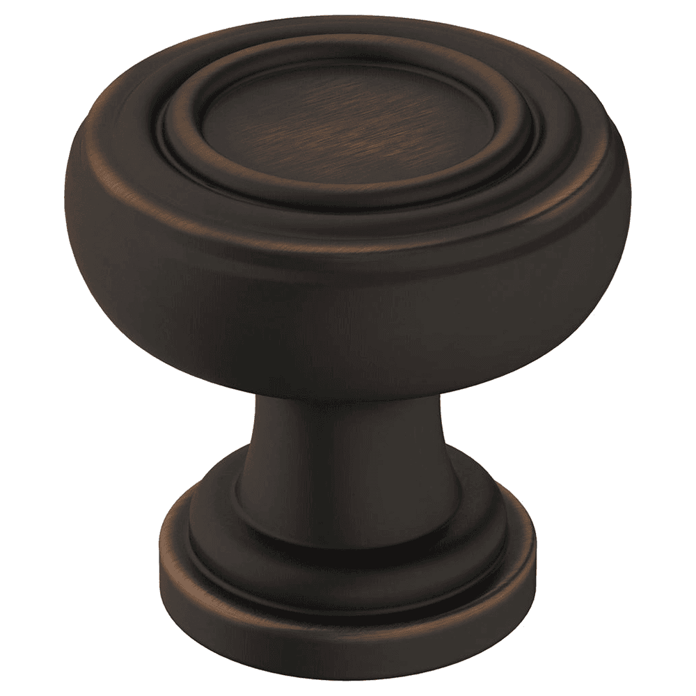 1-1/8" Ville Mushroom Cabinet Knob, Oil-Rubbed Bronze Finish