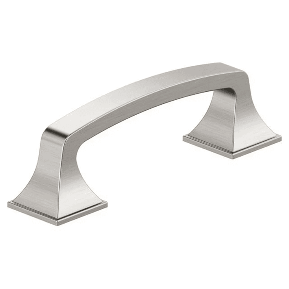 76mm Ville Cabinet Pull, Satin Nickel