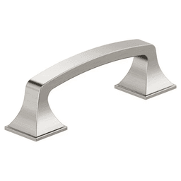 76mm Ville Cabinet Pull, Satin Nickel