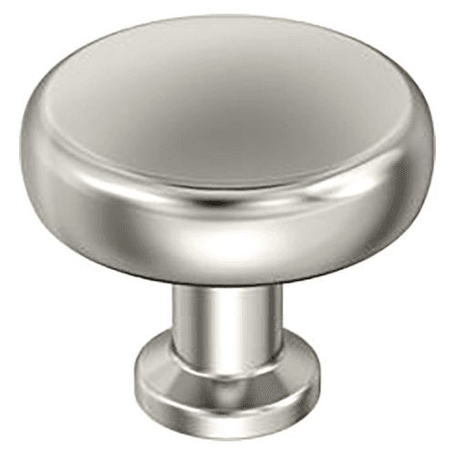 1-1/4" Factor Cabinet Knob, Polished Nickel