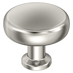 1-1/4" Factor Cabinet Knob, Polished Nickel