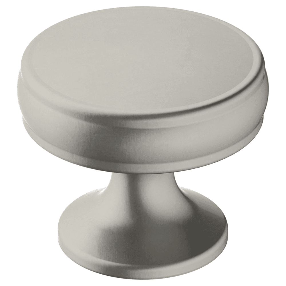 1-1/4" Renown Mushroom Knob, Satin Nickel Finish