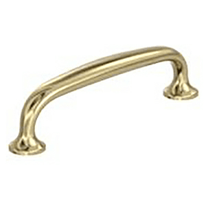 3-3/4" Renown Cabinet Pull, Golden Champagne