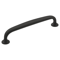 128mm Renown Cabinet Pull, Matte Black