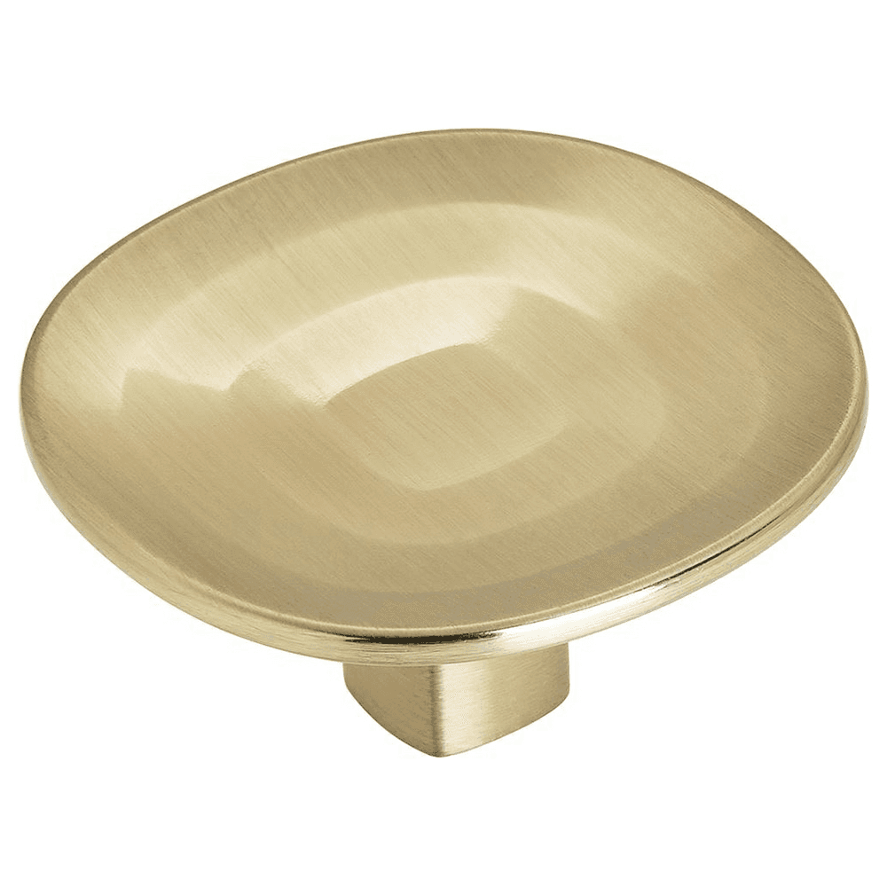 1-9/16" Concentric Round Knob, Golden Champagne