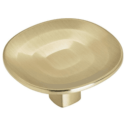 1-9/16" Concentric Round Knob, Golden Champagne