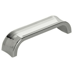 3-3/4" Concentric Handle Pull, Polished Nickel