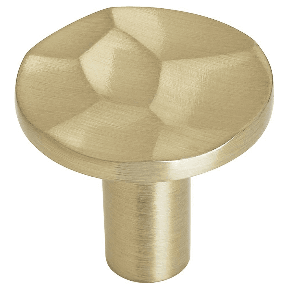 1-3/16" Kamari Mushroom Knob, Golden Champagne