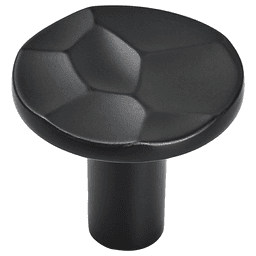 1-3/16" Kamari Mushroom Knob, Matte Black