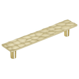 5-1/16" Kamari Rectangle Knob, Golden Champagne