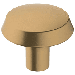 1-1/4" Premise Mushroom Knob, Champagne Bronze Finish