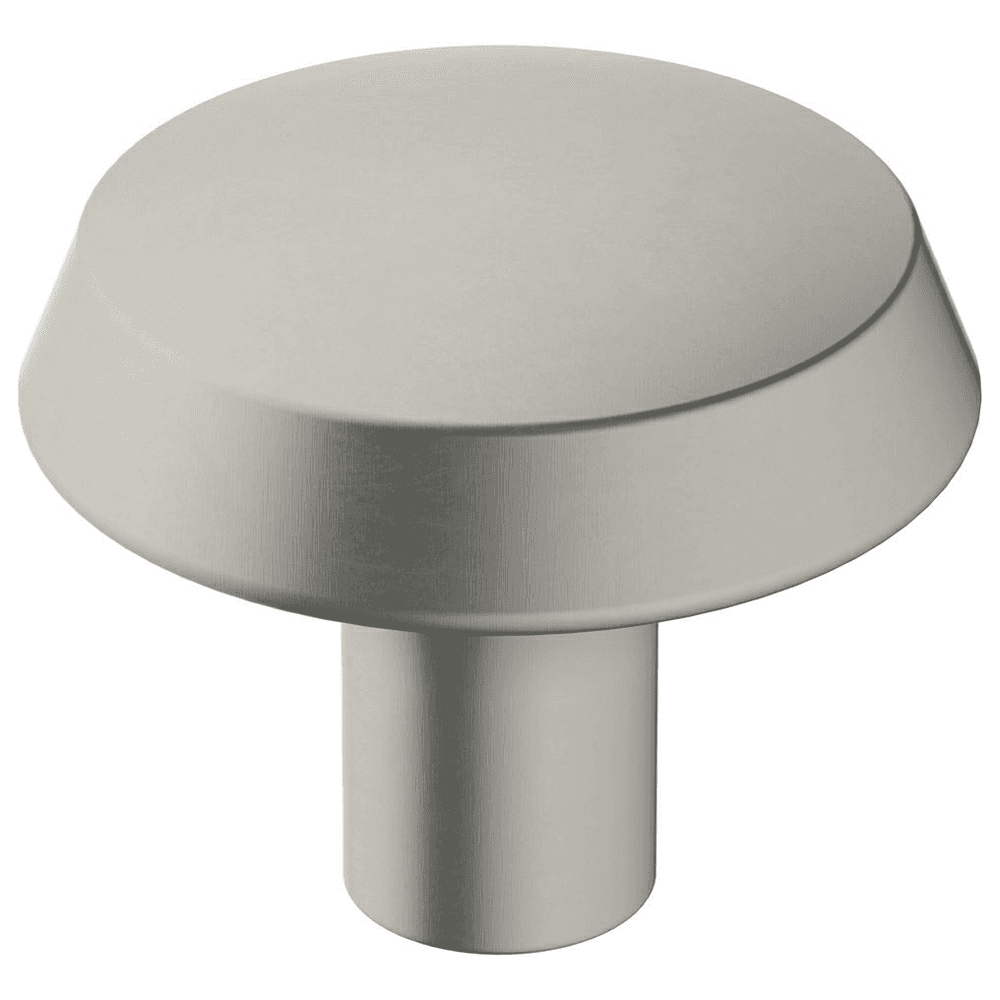1-1/4" Premise Mushroom Knob, Satin Nickel Finish