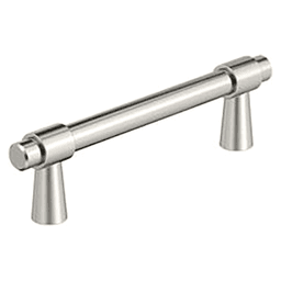 3-3/4" Destin Cabinet Pull, Polished Nickel