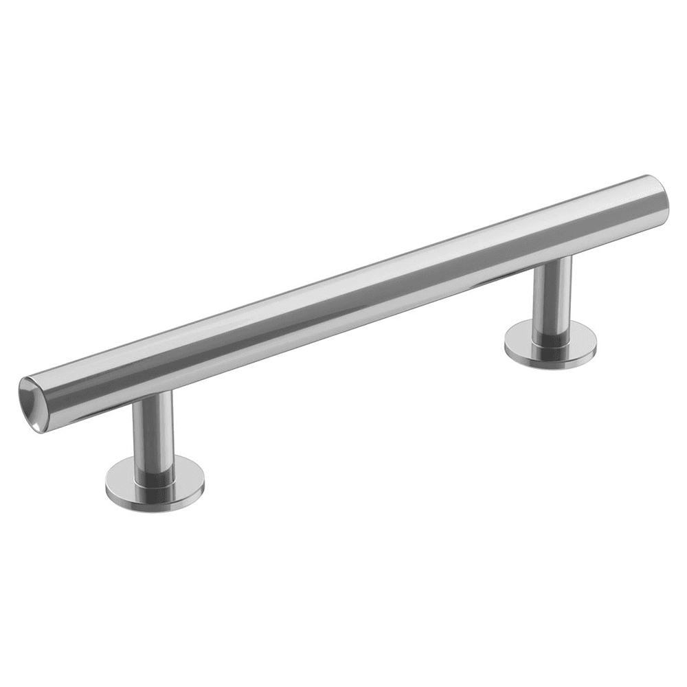 96mm Radius Bar Pull, Polished Chrome