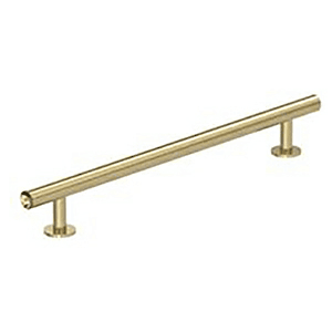 7-9/16" Radius Cabinet Pull, Golden Champagne