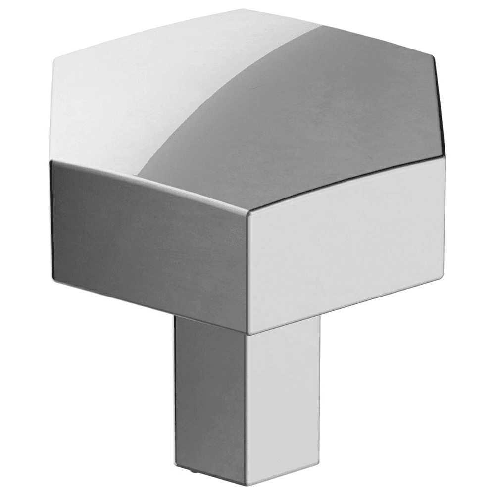 1-1/4" Caliber Hexagonal Knob, Polished Chrome