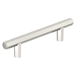 3-3/4" Caliber Cabinet Pull, Polished Nickel