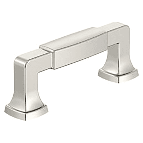 3" Stature Cabinet Pull, Polished Nickel