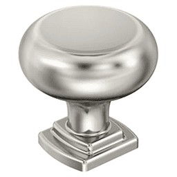 1-1/4" Surpass Cabinet Knob, Polished Nickel