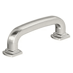 3" Surpass Cabinet Pull, Satin Nickel